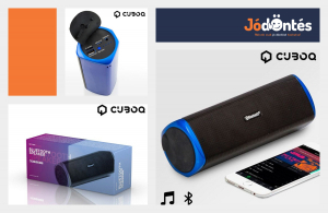 CuboQ Power Bank Bluetooth hangszóró
