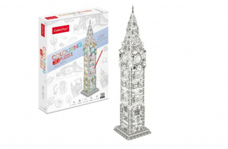 3D puzzle kiszínezhető Big Ben