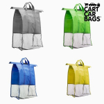 4 darab színes rendszerező táska bevásárláshoz és csomagtartóba