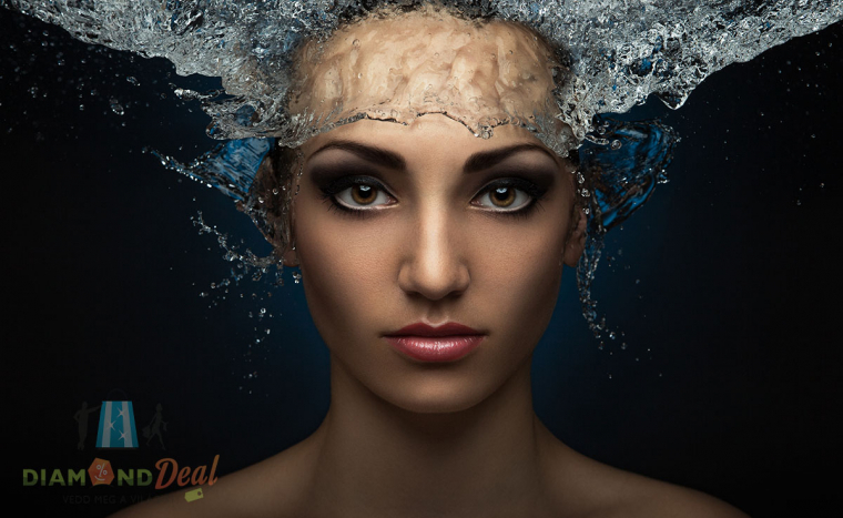 Hidroabráziós arckezelés, Solanie kozmetikumokkal, ajándék szemöldök szépítéssel a VIII. kerületben