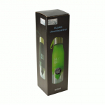 Kulacs gyümölcsfacsaróval fekete és zöld színben, 650 ml