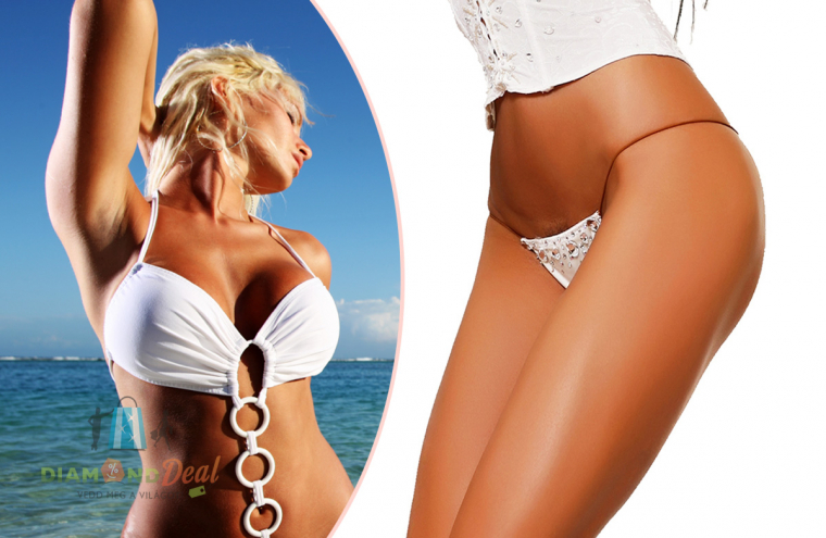 SHR tartós szőrtelenítés bikinivonalon és hónalj területeken 3 alkalommal +1 alkalom zsírfagyasztás!