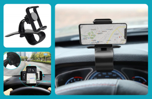 Autós mobil telefon tartó HUD kialakítással