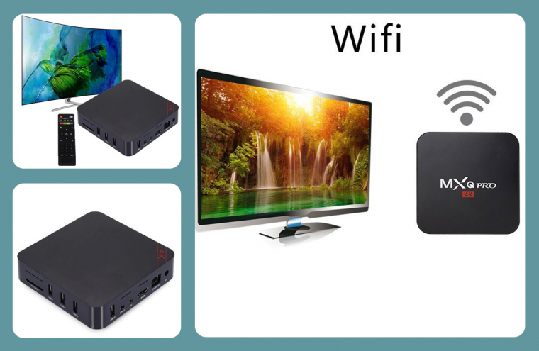 MXQ Pro 4K TV box, a televízió okosító készülék