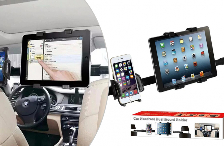 Autós tablet és mobil tartó