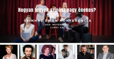 Hogyan legyek színész vagy énekes? Itt megtudhatod: Színház és Én konferencia jegy