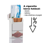 Blove Shark kártya, a dohányzás káros hatásainak csökkentésére