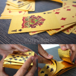 Luxus francia kártya pakli, póker, bridzs, römi (prémium plasztik)