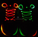 Világító cipőfűző 1 pár LED cipőfűző