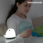 InnovaGoods érintős újratölthető bálna LED lámpa