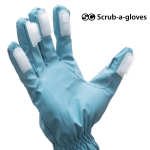 Scrub-a-gloves tisztítókesztyű sörtékkel (2db)