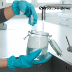 Scrub-a-gloves tisztítókesztyű sörtékkel (2db)