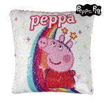 Flitteres Peppa Pig párna