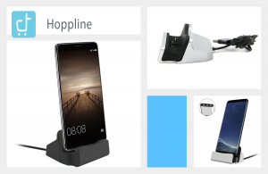 Univerzális USB C asztali töltő
