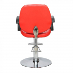 Fodrász szék állítható magassággal, választható piros vagy fekete színben