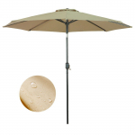 Dönthető, nagy méretű napernyő, khaki színben