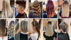 Női hajfestés bármilyen hosszúságú hajra mosással, vágással + szárítással a IV. kerületben