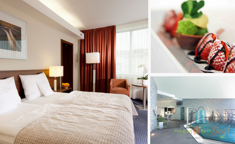 Clarion Congress Hotel Prága, 3 nap/2 éj, 2 fő részére reggelivel és wellness belépéssel.