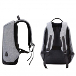Lopásbiztos hátizsák, választható fekete vagy szürke színben