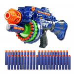 Világító játékfegyver hanggal, választható 2 színben, ajándék töltény szettel