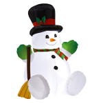 Felfújható karácsonyi figurák - télapó, hóember vagy rénszarvas