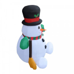 Felfújható karácsonyi figurák - télapó, hóember vagy rénszarvas