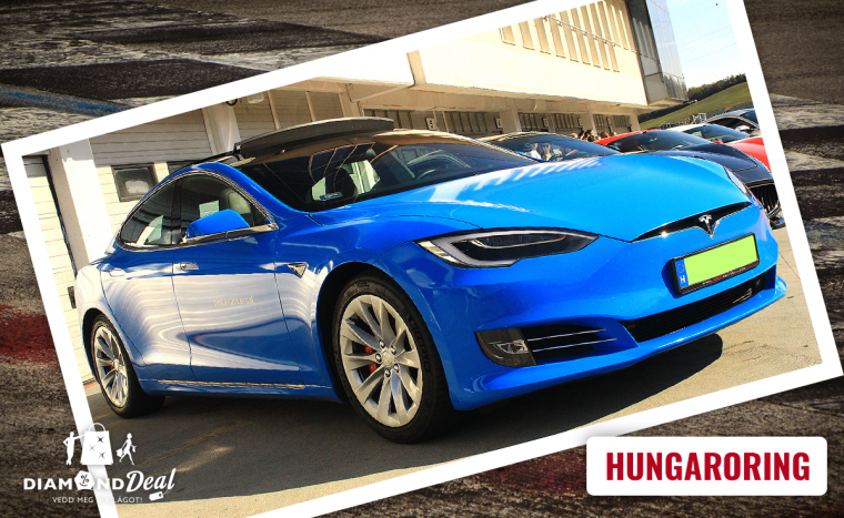 Tesla Model S P100D élményvezetés, a Hungaroringen vezetheted Magyarország legerősebb élményautóját!