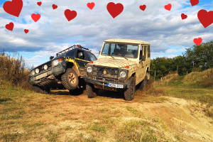 Off-Road vezetési élmény Mercedes Steyr puch G terepjáróval kicsiknek és nagyoknak, Dunaharasztiban