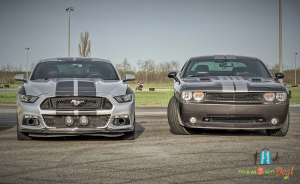 Dodge Challenger vagy Mustang élményvezetés közúton. Próbálj ki forgalomban egy igazi izomautót!