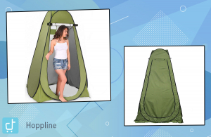 Átöltöző sátor, zöld