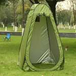 Átöltöző sátor, zöld