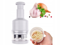 Rozsdamentes hagyma és zöldség aprító