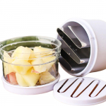 Rozsdamentes hagyma és zöldség aprító