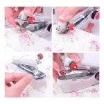 Praktikus hordozható mini kézi varrógép