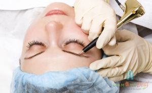 Szemöldök tetoválás ajándék korrekcióval, minőségi amerikai festékekkel, választható technikával