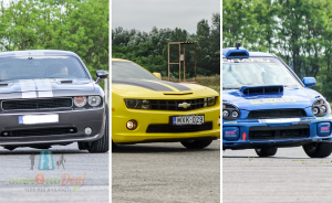 Próbáld ki az egyik szuper autót a Kakucs Ringen! Impreza WRX, Camaro, Challenger