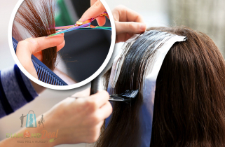 Melírozás és hajvágás választható hajhosszra + ajándék regeneráló hajpakolás, Zuglóban!