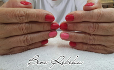 Gél lakkozás kézre és lábra, manikűrrel, a IV. kerületben Újpesten