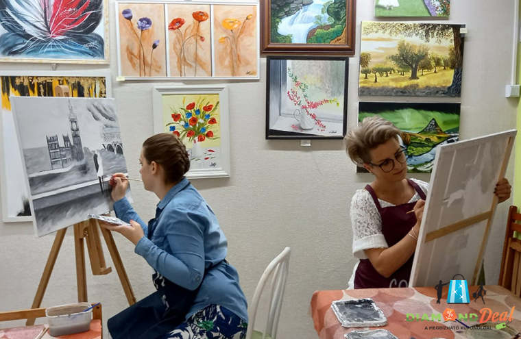 Készítsd el a lakásod dekorációit! Mentorált festőművészeti kurzus